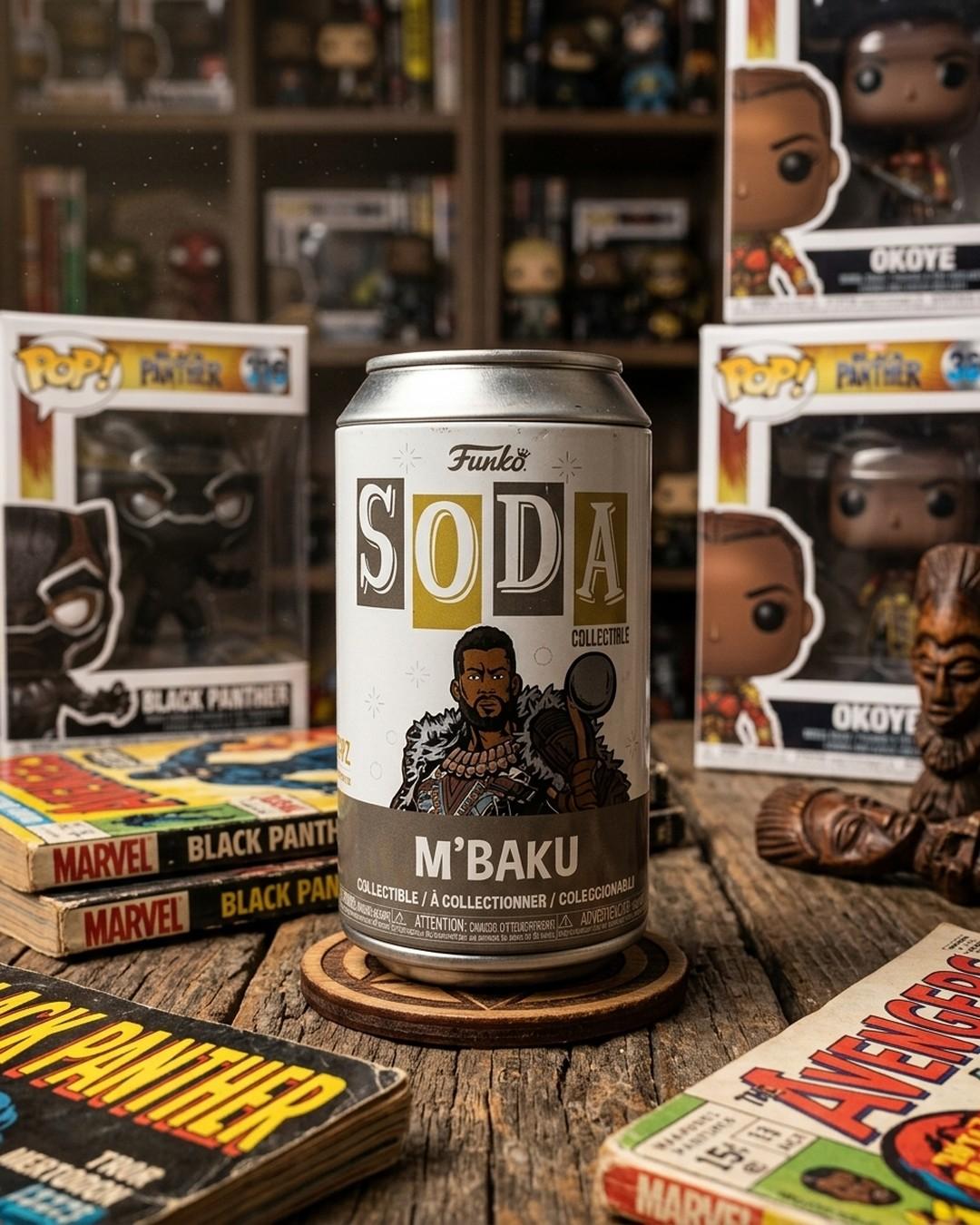 Funko Soda: Black Panter - M'Baku W/Ch(M) Funko Soda: Black Panter - M'Baku W/Ch(M)
